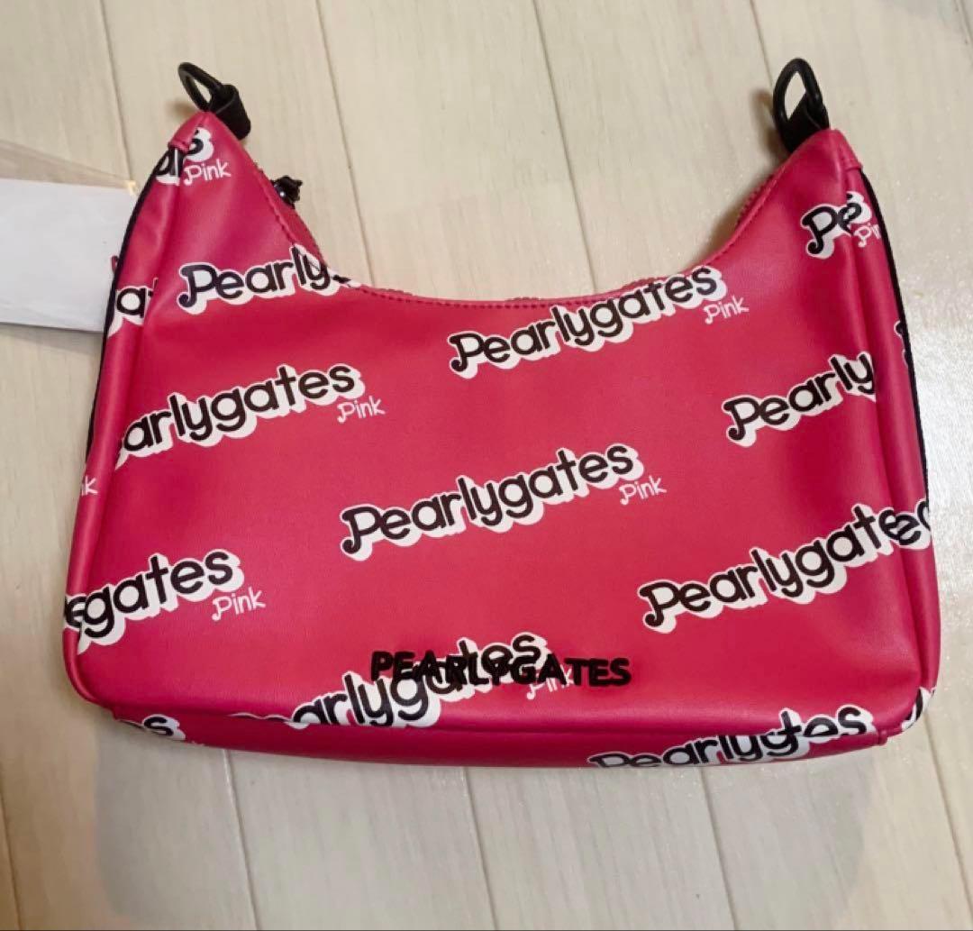 新品【パーリーゲイツ】カート　バッグ　ショルダーバック　ゴルフ ピンク