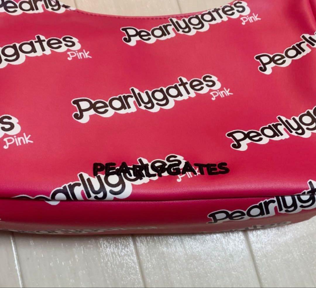 新品【パーリーゲイツ】カート　バッグ　ショルダーバック　ゴルフ ピンク