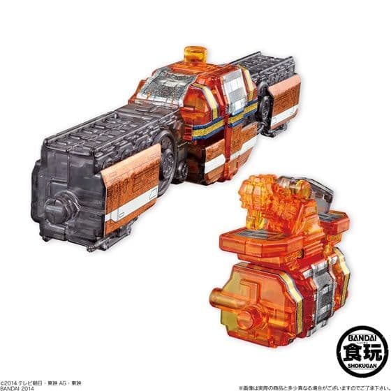 ミニプラ「烈車合体EX レインボークリアスペシャル2」新品BOXトッキュウジャー