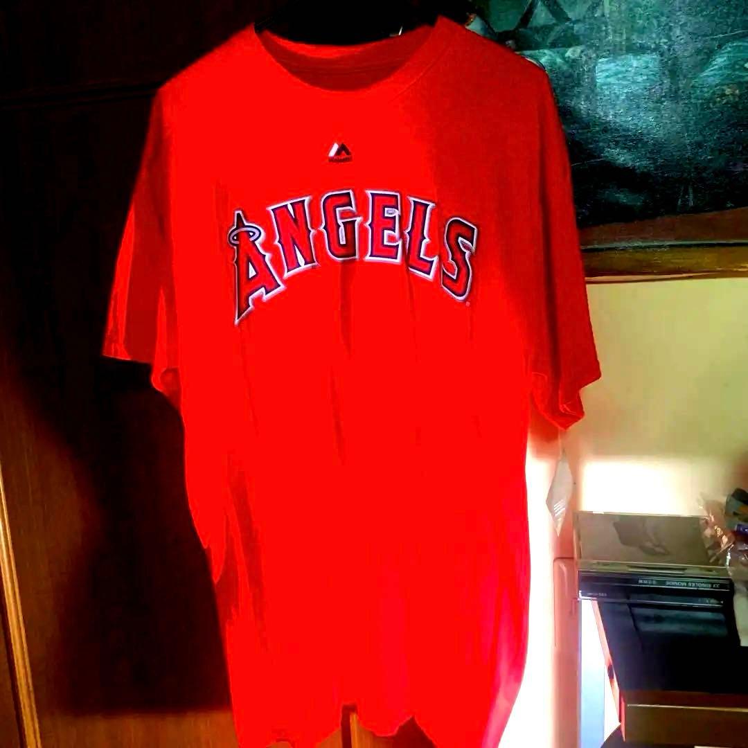 ANGELS OHTANI 17 Tシャツ Majestic