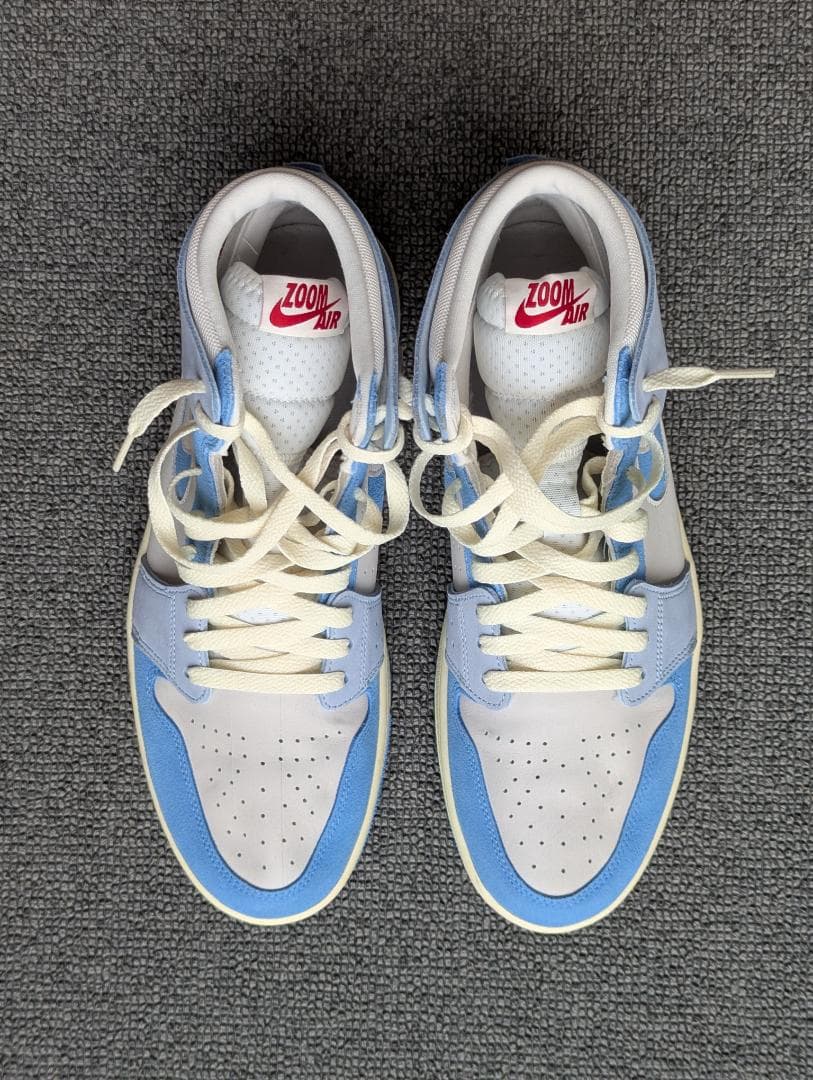 シューズ(男性用) Nike Air Jordan 1 CMFT Light Blue/White