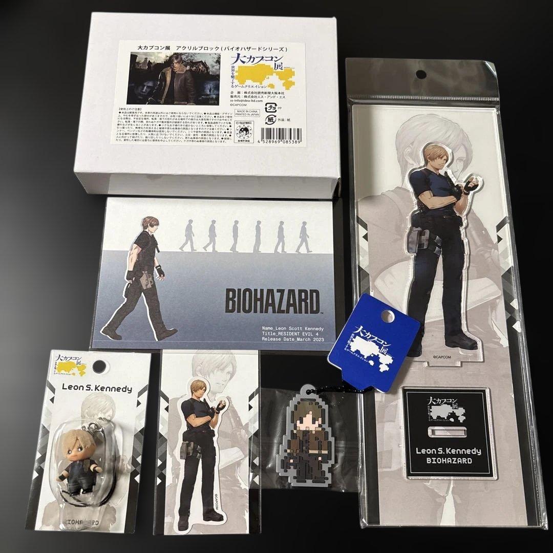 大カプコン展　バイオハザード　resident evil レオン　leon