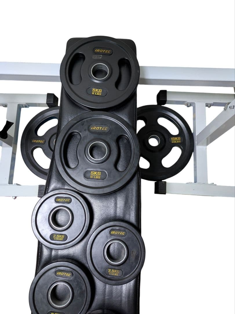 50mm 220cmオリンピックシャフト 120kg プレスベンチ T.Nモデル