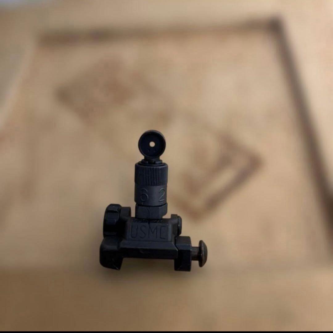 未使用品　米軍　実物　KNIGHTS REAR SIGHT 600 METER⑤
