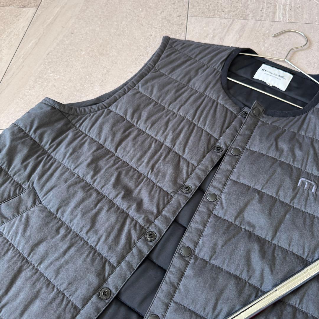 超美品◆トラビスマシュー防寒中綿ベスト◆メンズゴルフウェアXL（LL）
