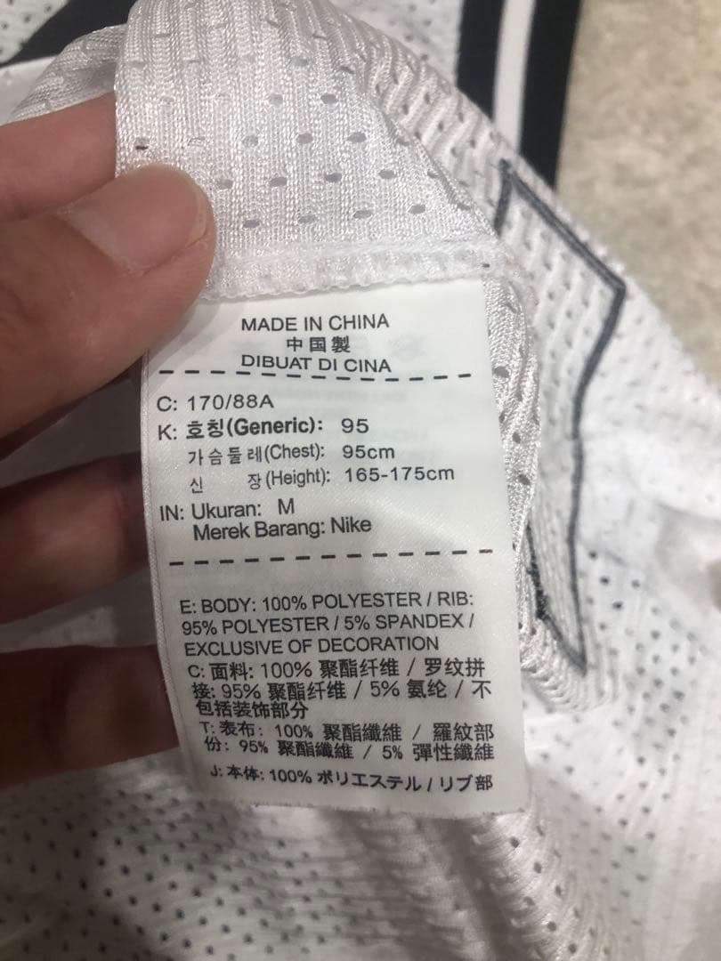 NIKEAIR ナイキエアー ビックロゴプリント メッシュ素材 タンクトップ　M
