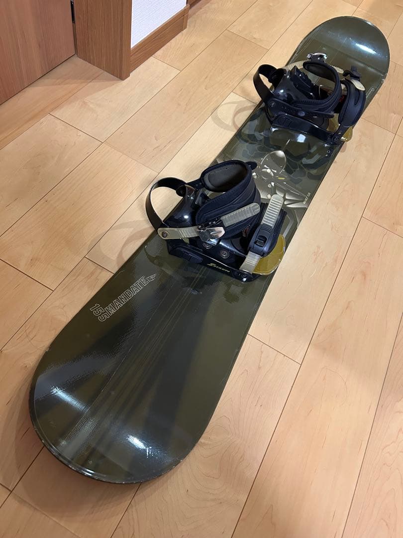 SALOMON スノーボード 155cm バインディング付き
