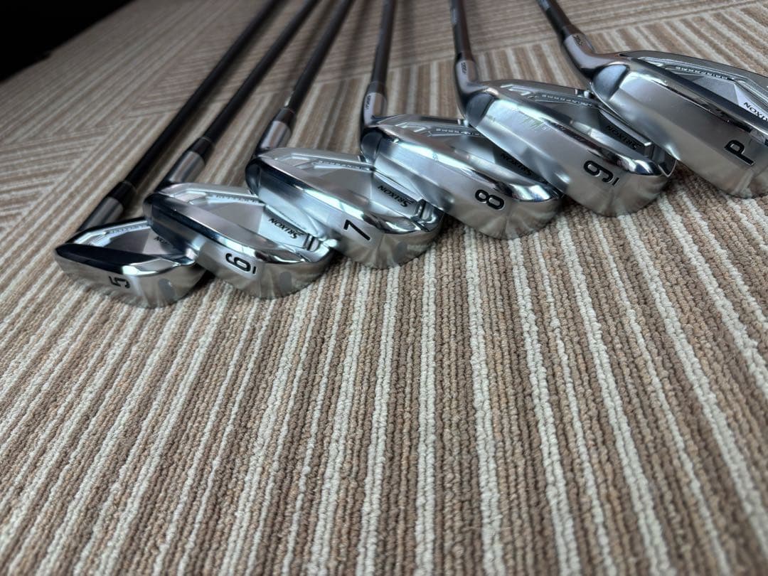 【美品/最新モデル/zxi5】ダンロップ /SRIXON/アイアンセット6本