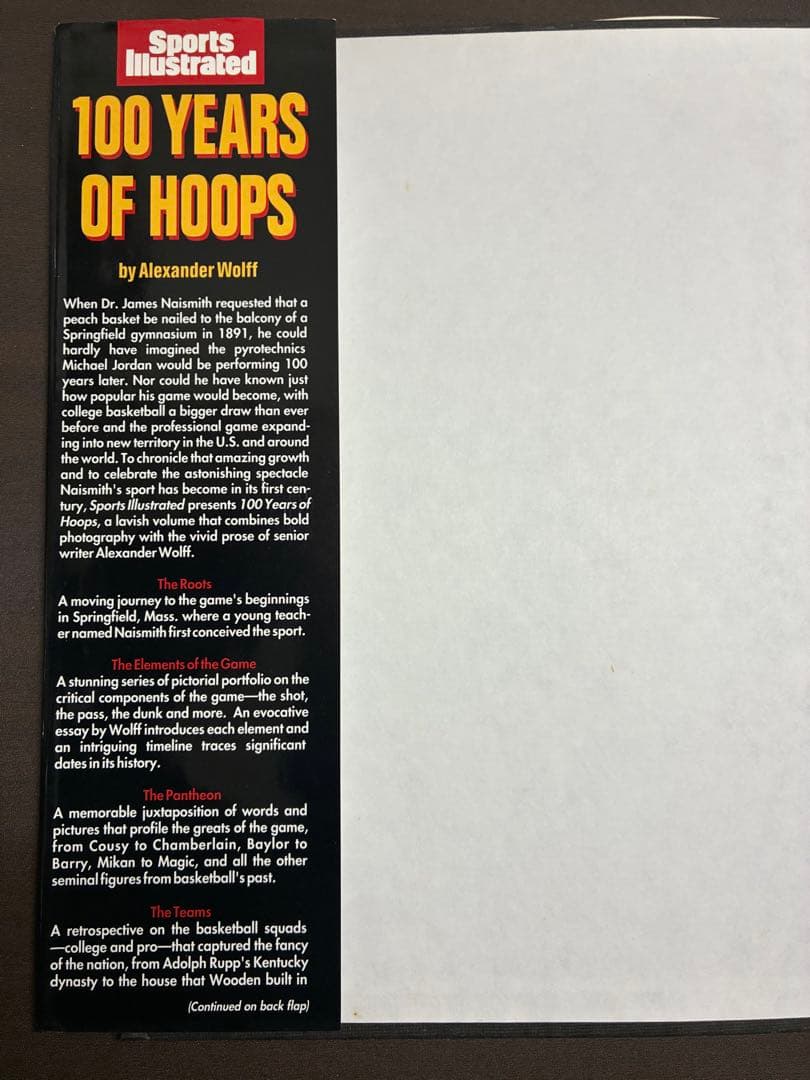 ファングッズ Sports Illustrated 100YEARS OF HOOPS NBA