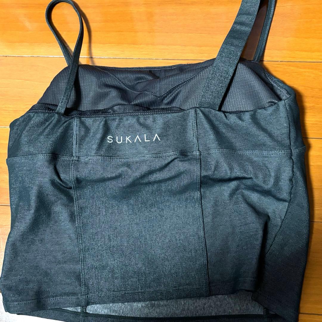 SUKALA リブデニム上下セット　Lサイズ