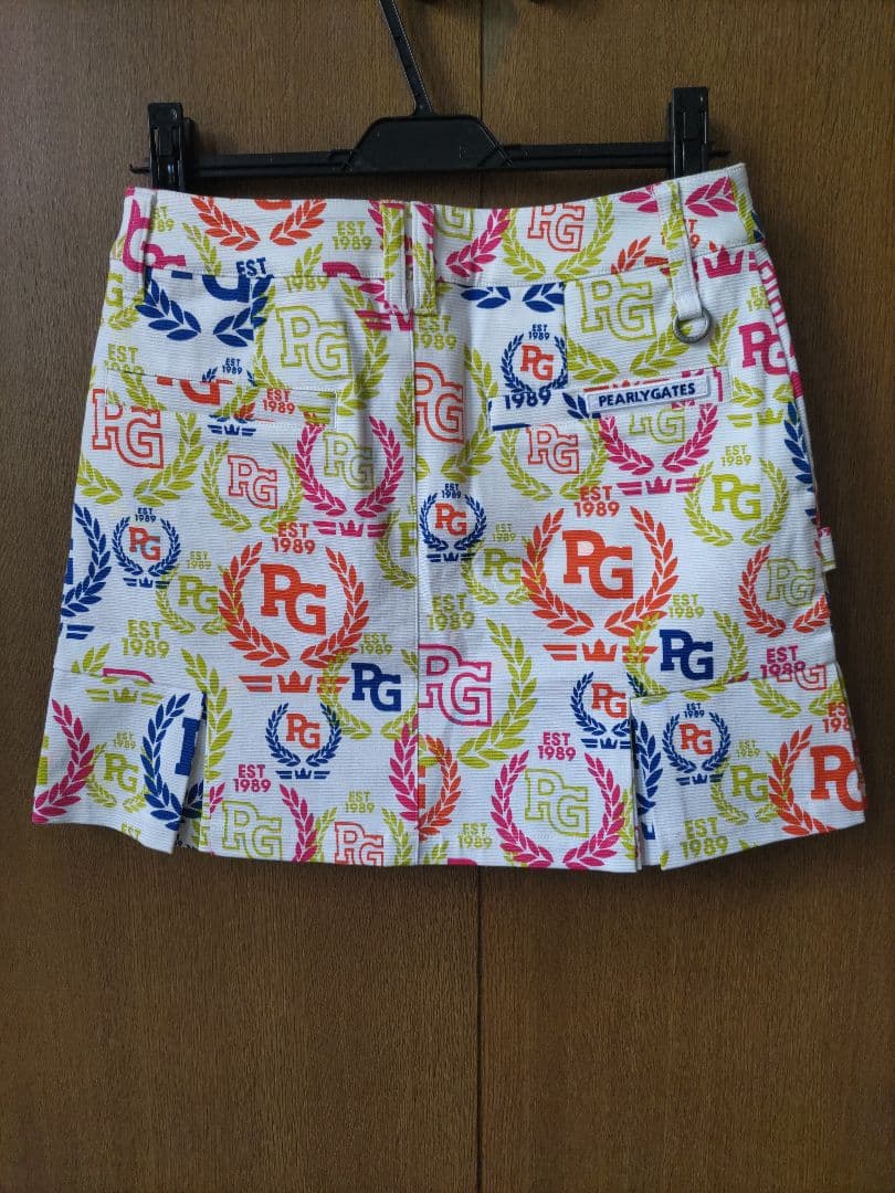 新品★パーリーゲイツ ペプラムプリーツスカート