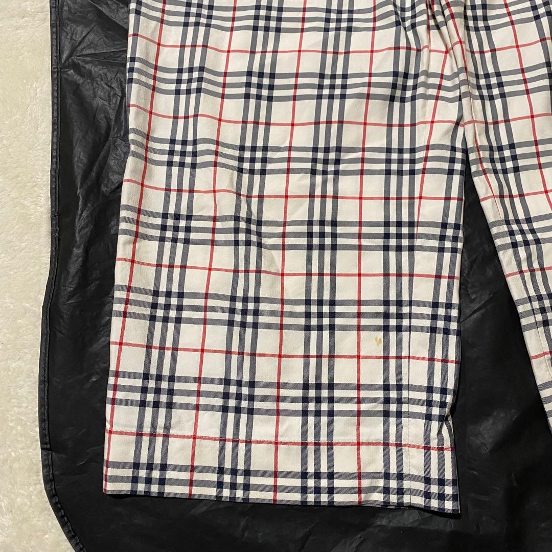 【美品✨】バーバリーゴルフ 7分丈 ノバチェックパンツ 大きいサイズ 3L相当