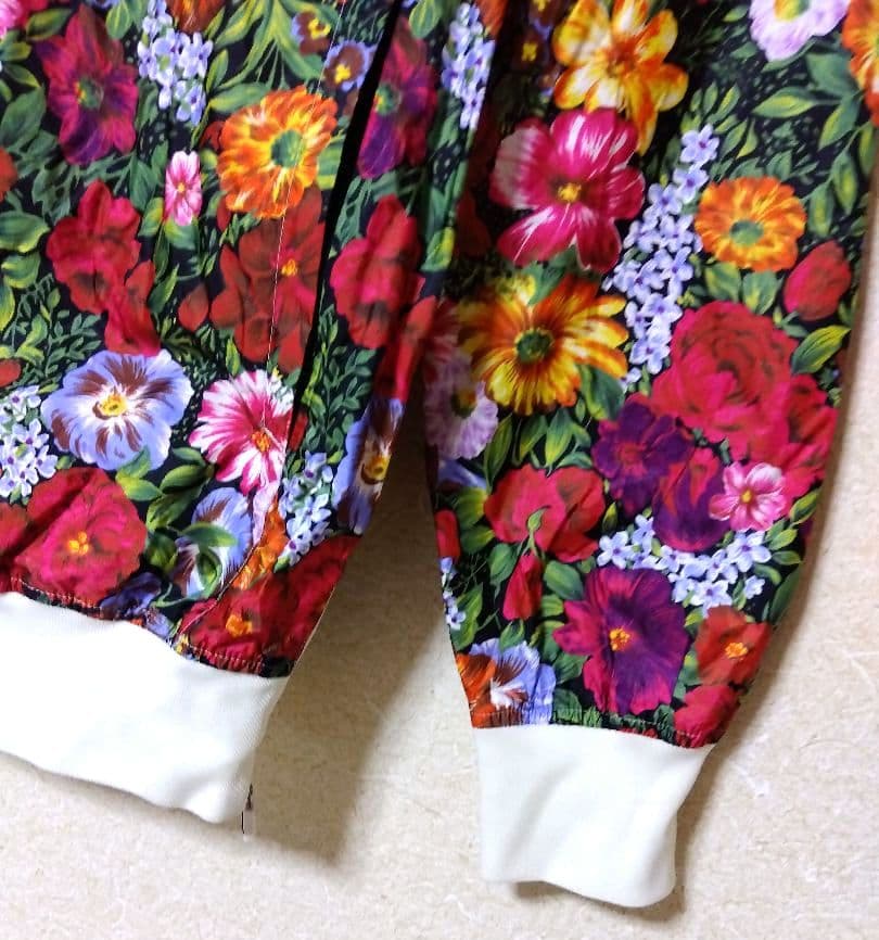 パーリーゲイツ　ブルゾン　レディース　ゴルフ　ジャケット　花柄　美品　GOLF