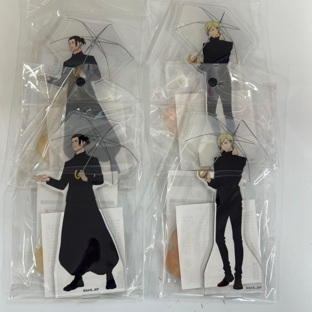 【未開封】呪術廻戦 雨の日 缶バッジ16BOX ＆ アクスタ・チャーム・特典付