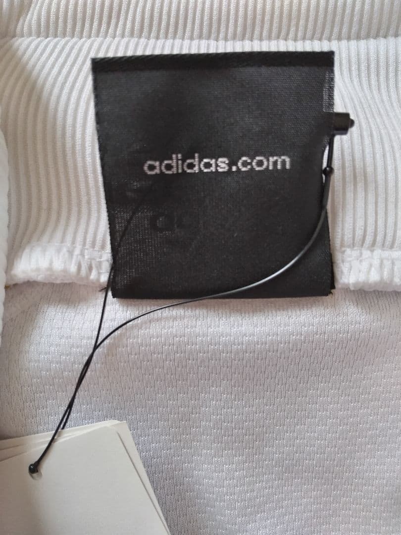adidas ／ CLIMATITE ジャージジャケット ／ホワイト&ゴールド