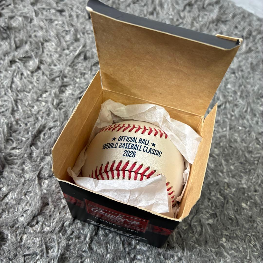 ローリングス WBC2026 公式球 試合球 箱付 美品 コレクターズ 硬式球