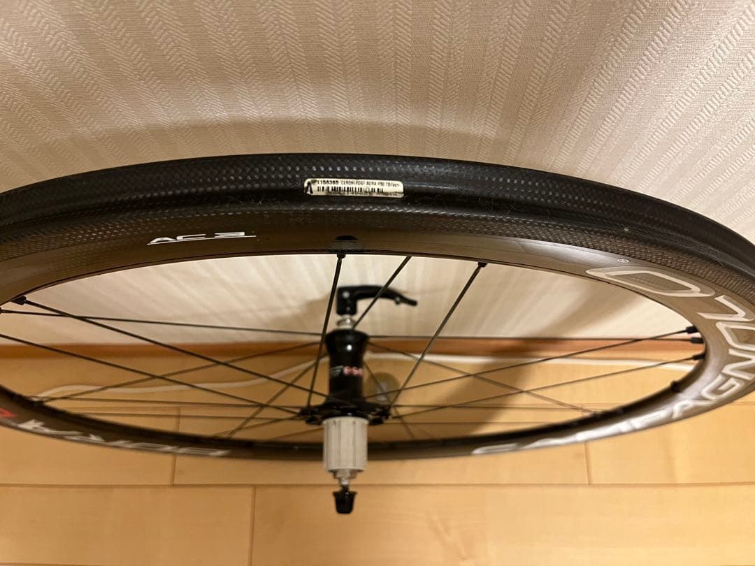 カンパニョーロ ボーラワン50 AC3 シマノ11/12速対応 バッグ付 美品
