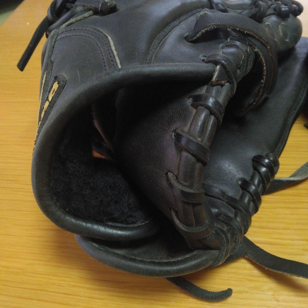 Mizuno 軟式グローブ 黒(大人,子供セット）