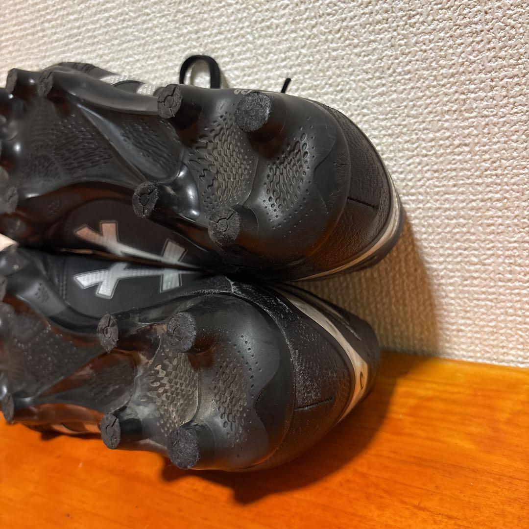 ASICS DS LIGHT 25cm サッカー スパイク　黒