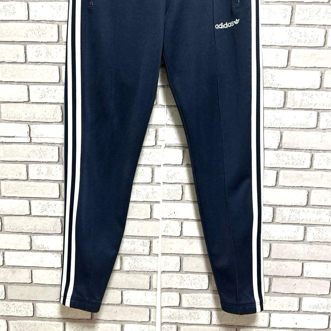 セール《美品》adidas originals☆ジャージパンツ 刺繡ロゴ M 紺