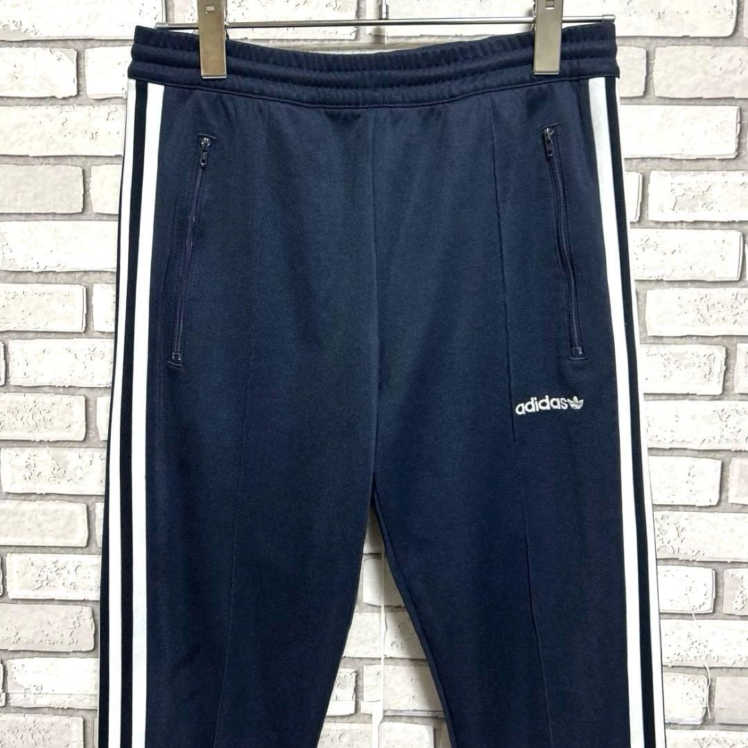 セール《美品》adidas originals☆ジャージパンツ 刺繡ロゴ M 紺