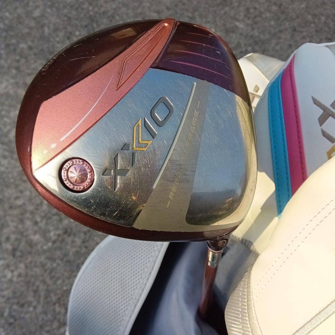 XXIO レディースクラブセット キャディーバッグ付き