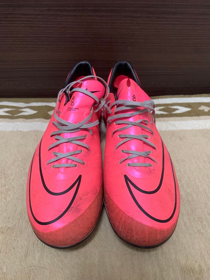 Nike Mercurial x 5 ピンク サッカー 28cm ヴェイパー
