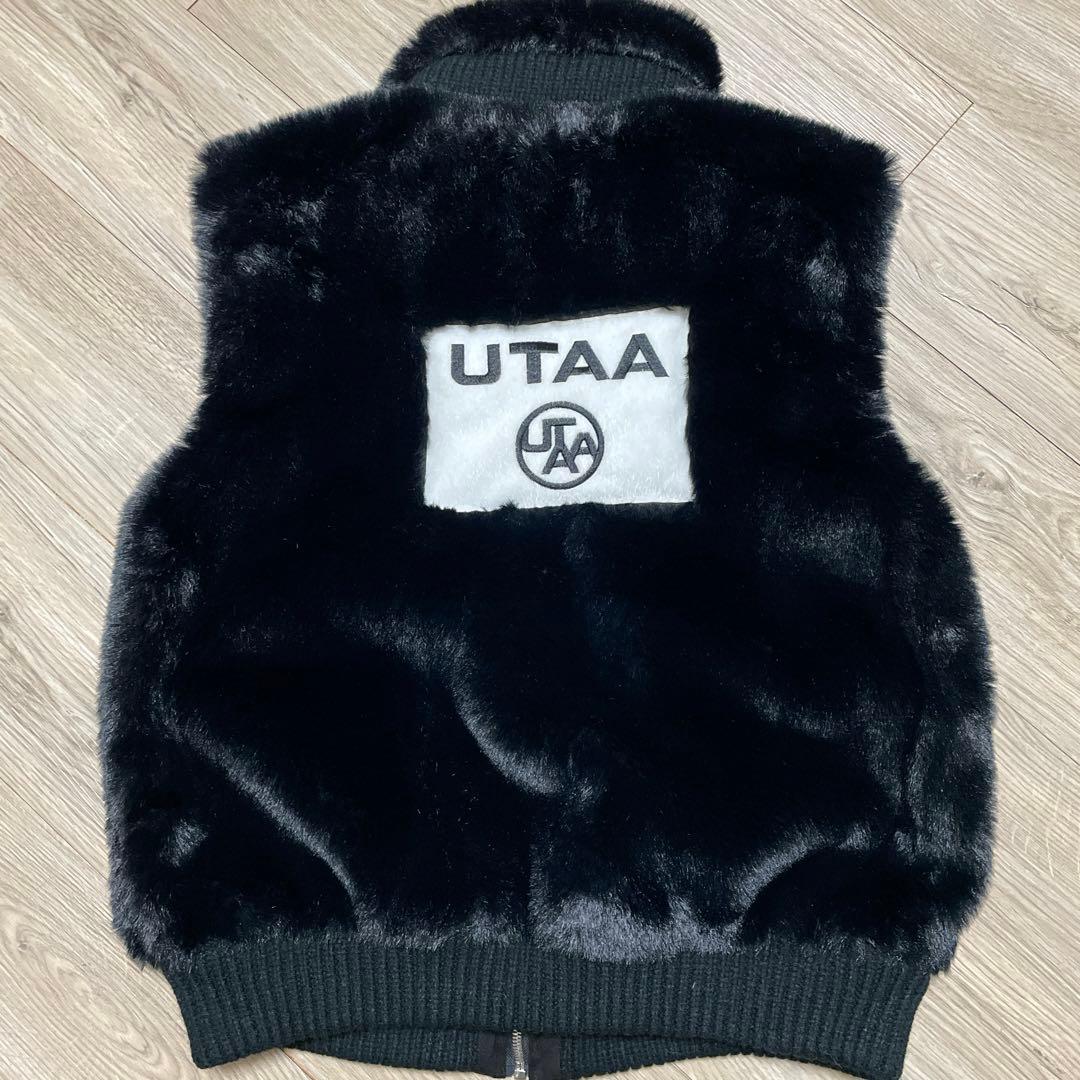 【新品・タグ付き】UTAA ユタ ブラックファーベスト ジャケット