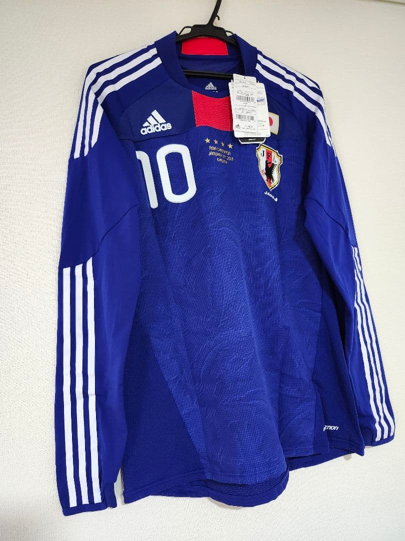香川真司 日本代表 サッカー ユニフォーム 正規品 長袖 adidas