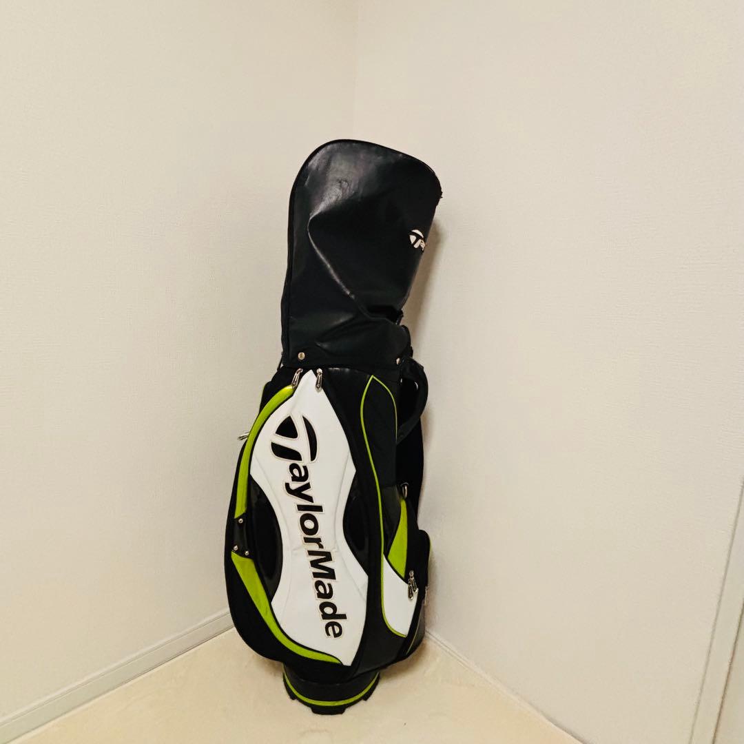 TaylorMade キャディバッグ ブラック　グリーン　緑