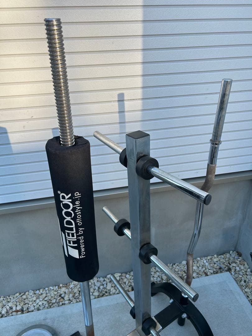 ファイティングロード　 プレートラック　他プレートなど　計55kg 28mm