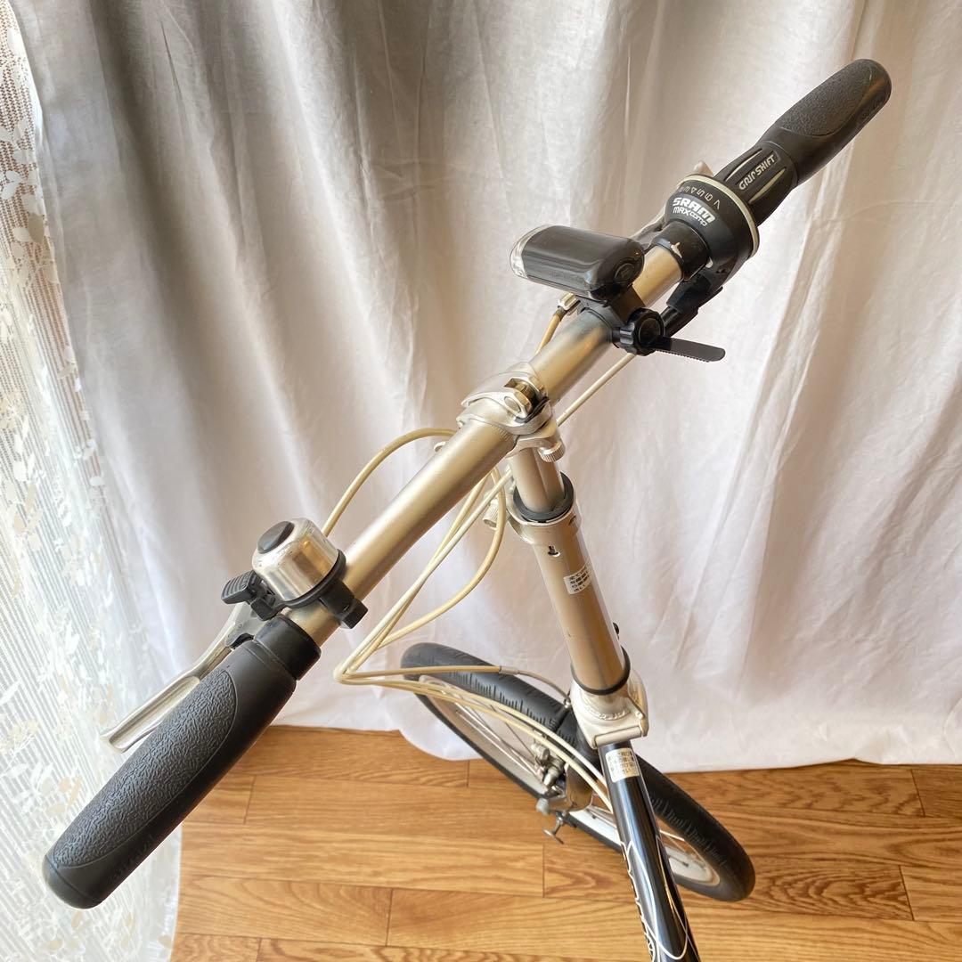 DAHON Boardwalk ダホン 4130 クロモリ 折り畳み自転車 20