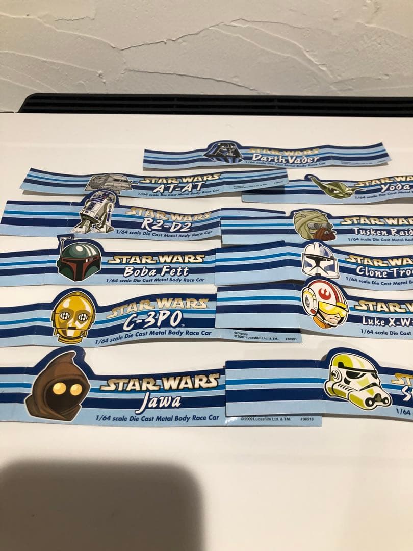 USディズニー限定スター・ウォーズ ミニカー 12台セット