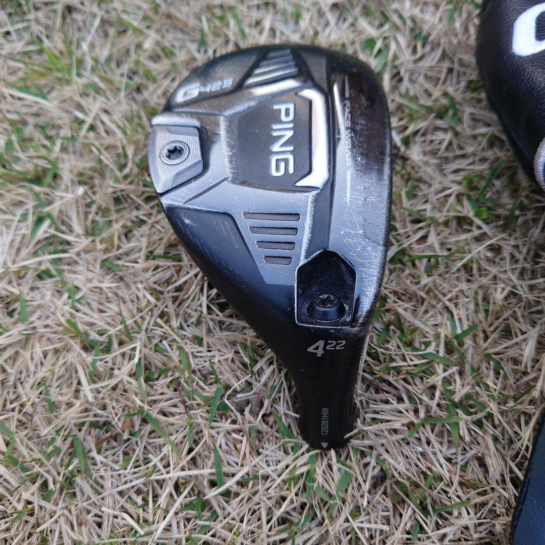 PING G425 ユーティリティ 22度 ヘッドのみ　カバー付き