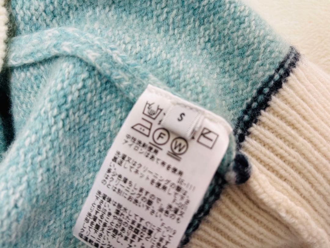JUN&ROPE’ミックスヤーン　セーター　Sサイズ