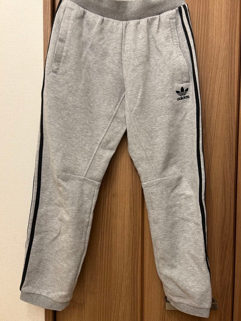 adidas ジャージ上下セット グレー