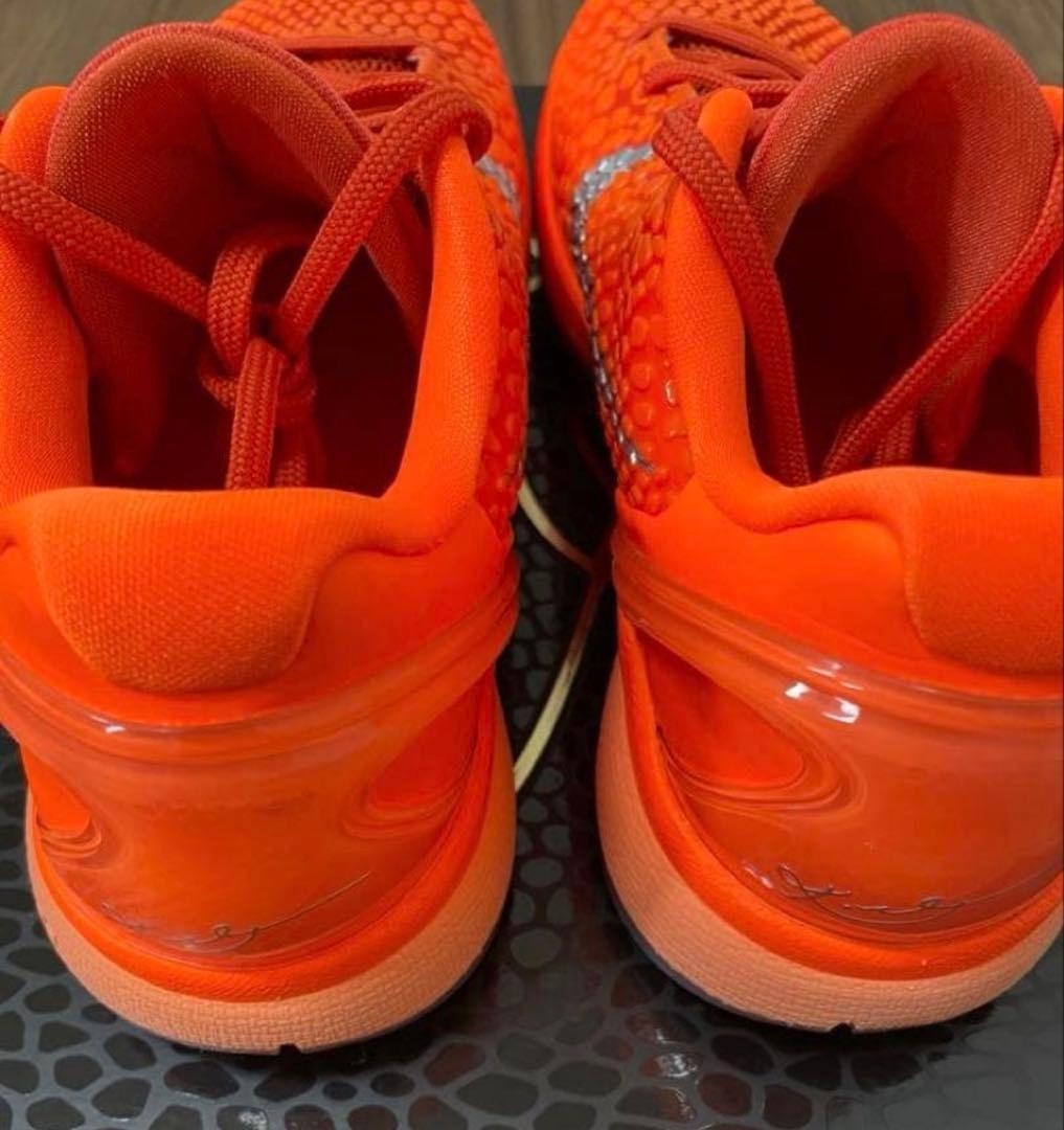 NIKE コービー6 プロトロトータルオレンジ 27.5㎝