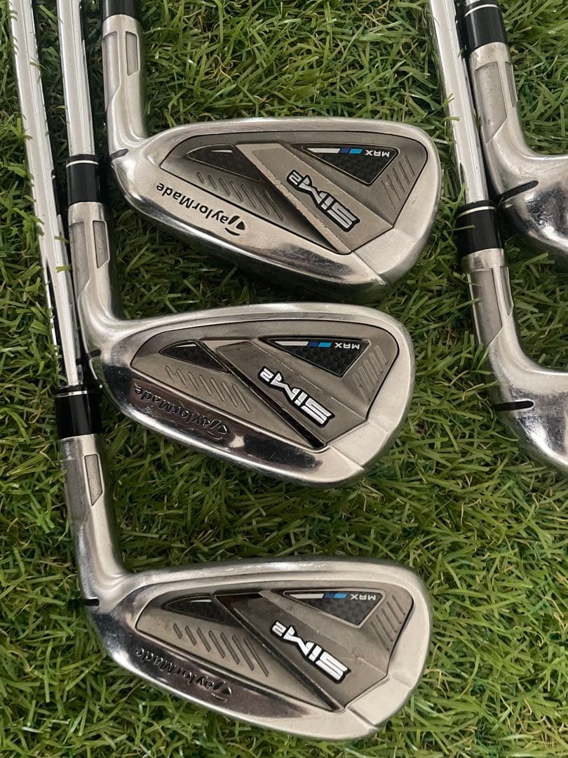 TaylorMade SIM2 MAX アイアン 5本セット　6-P