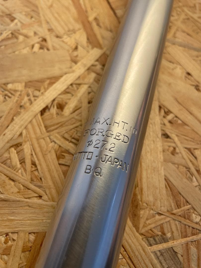 NITTO ニットー シートポスト S-92 300mm Φ27.2 シルバー