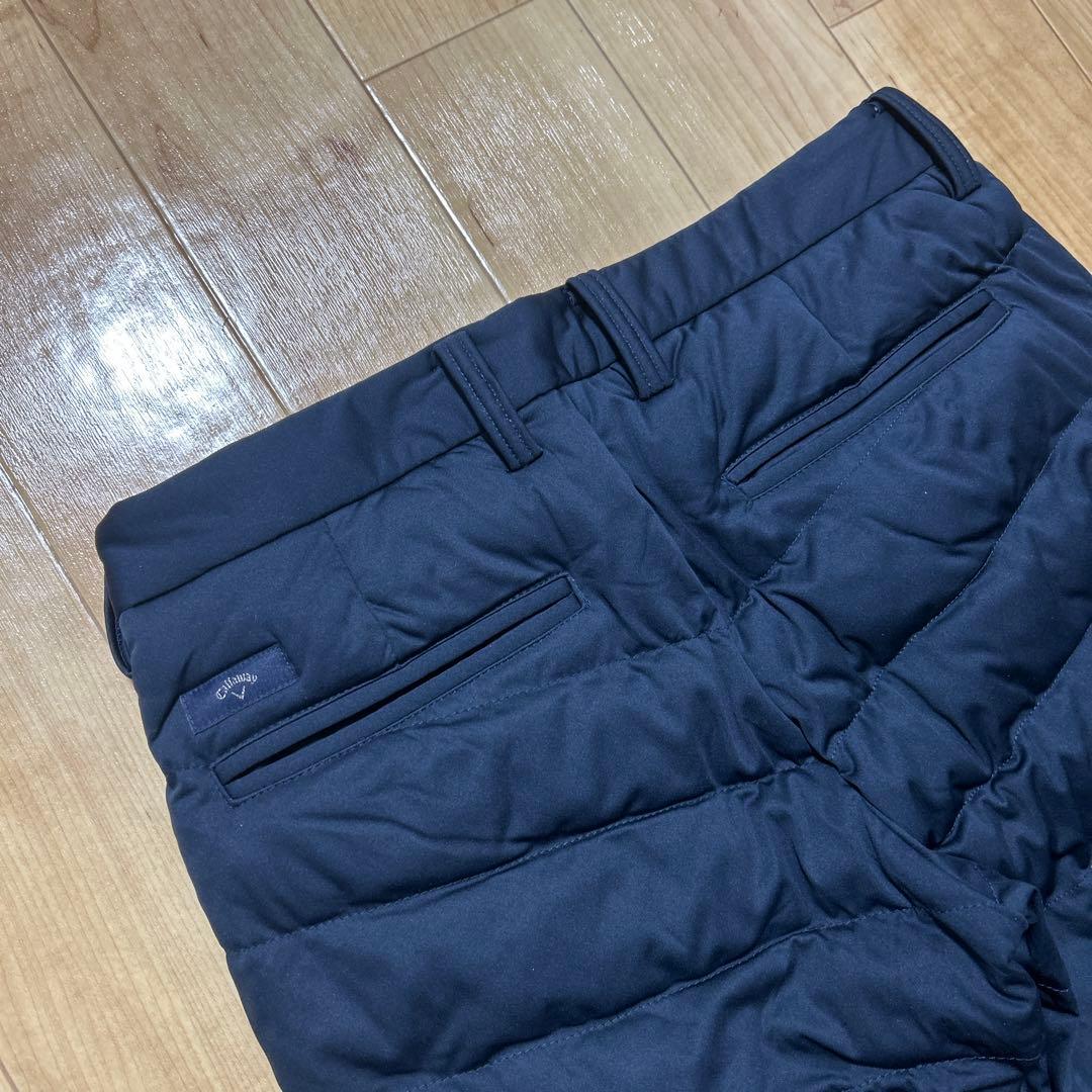新品タグ付き　キャロウェイ　中綿パンツ　ネイビー　Lサイズ