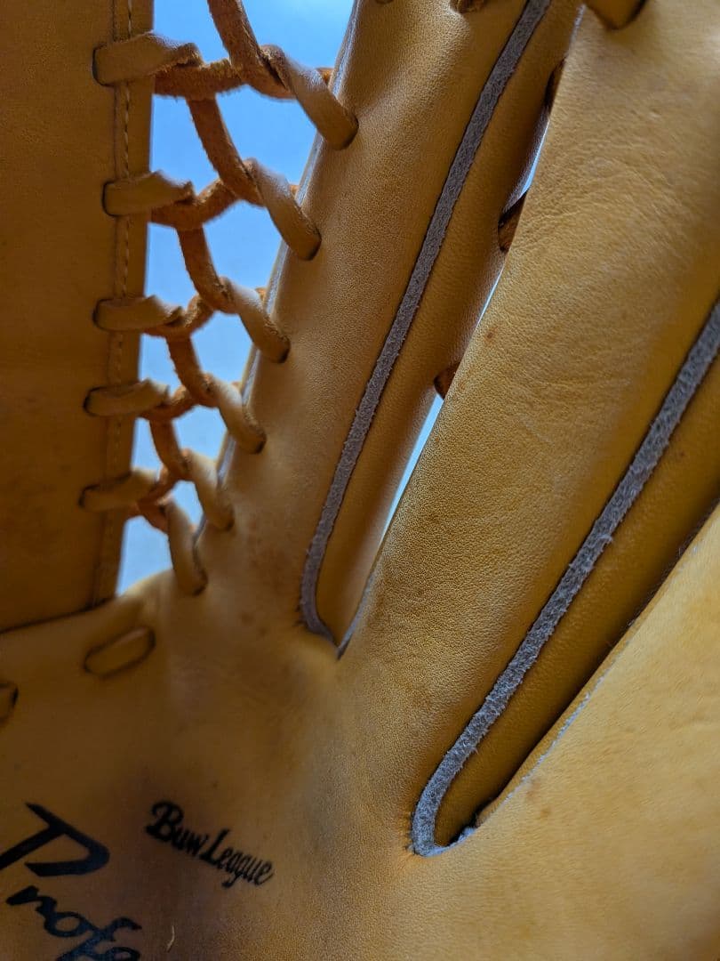 Mizuno Profesional グローブ イエロー