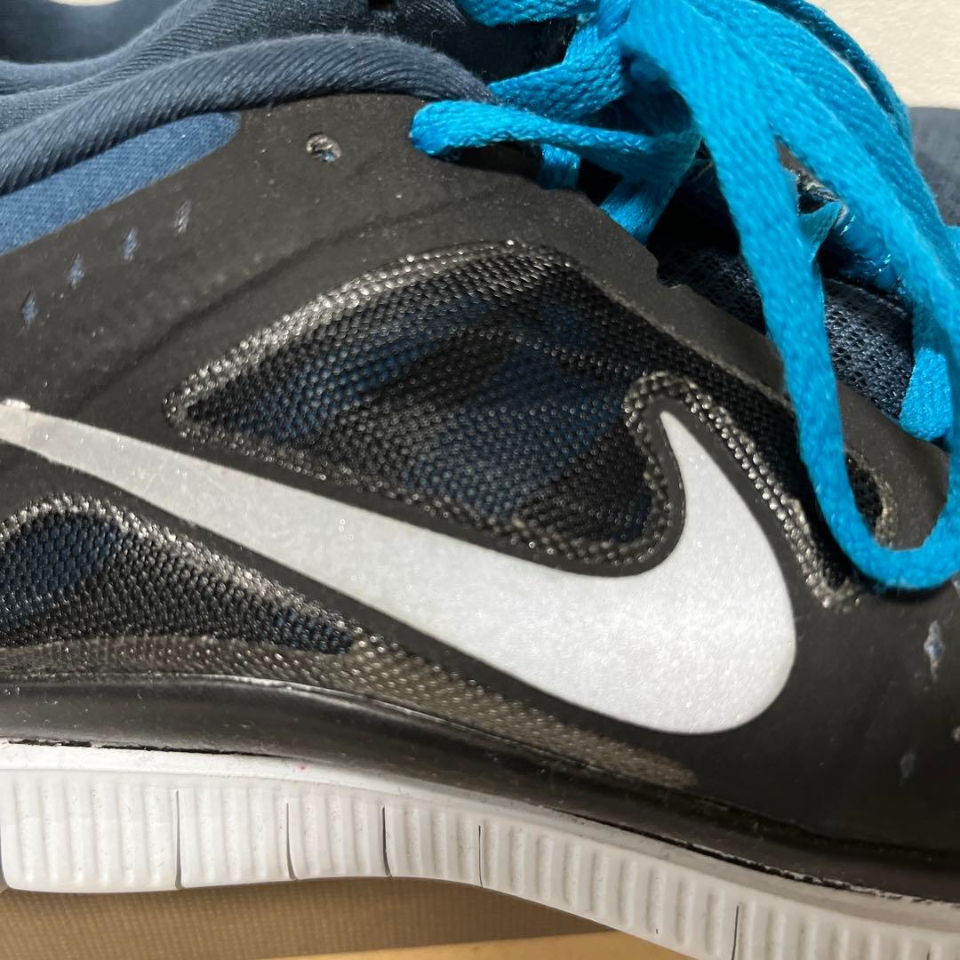 NIKE FREE RUNスニーカー　ブルー　26.0㎝