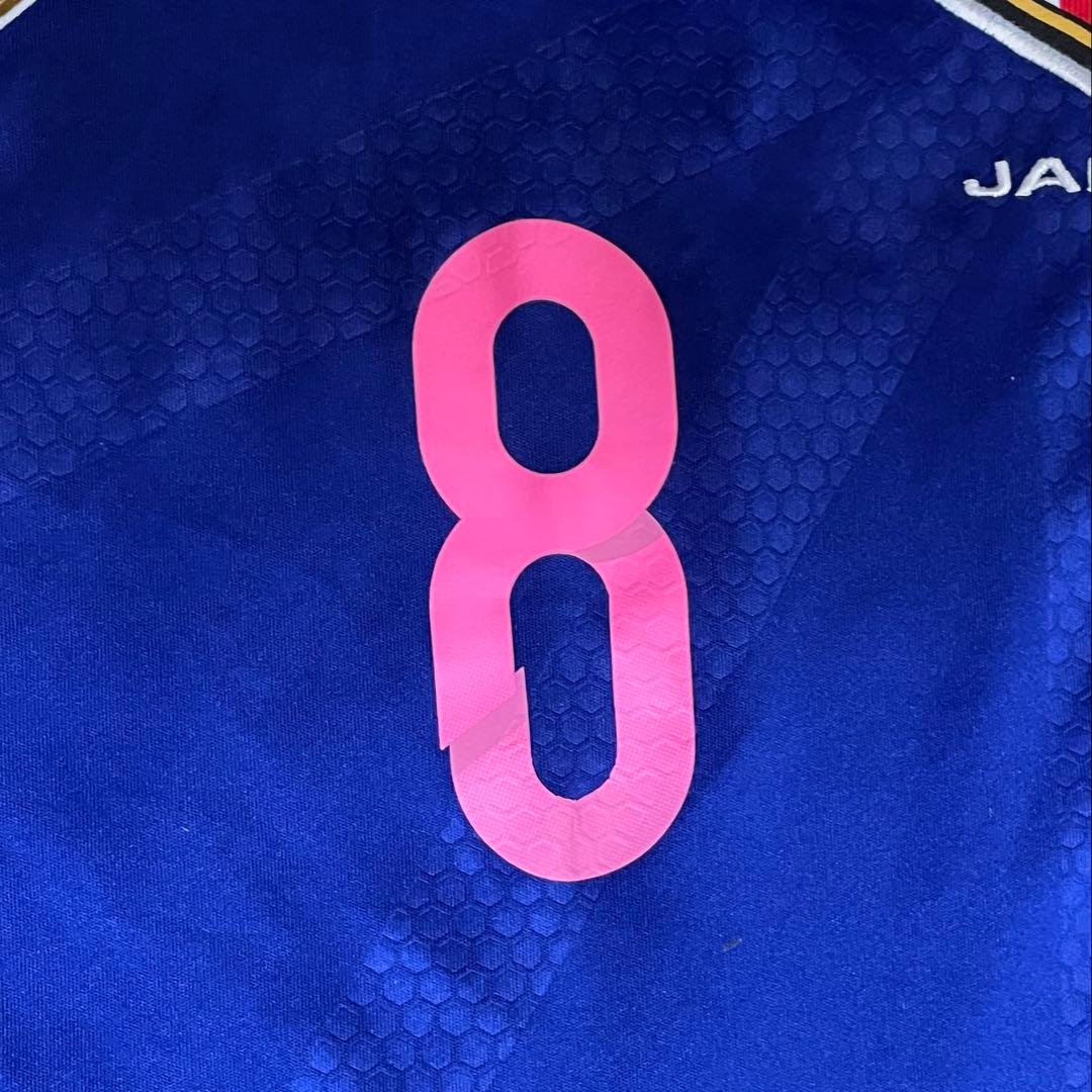 【正規・超希少】2011年W杯優勝パッチ 宮間あや #8 日本代表準優勝ユニ・L