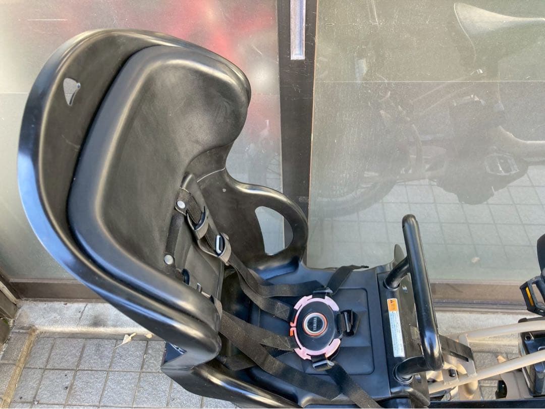 中古電動自転車　ヤマハ Pas babby20インチ ベージュ 横浜 №3676