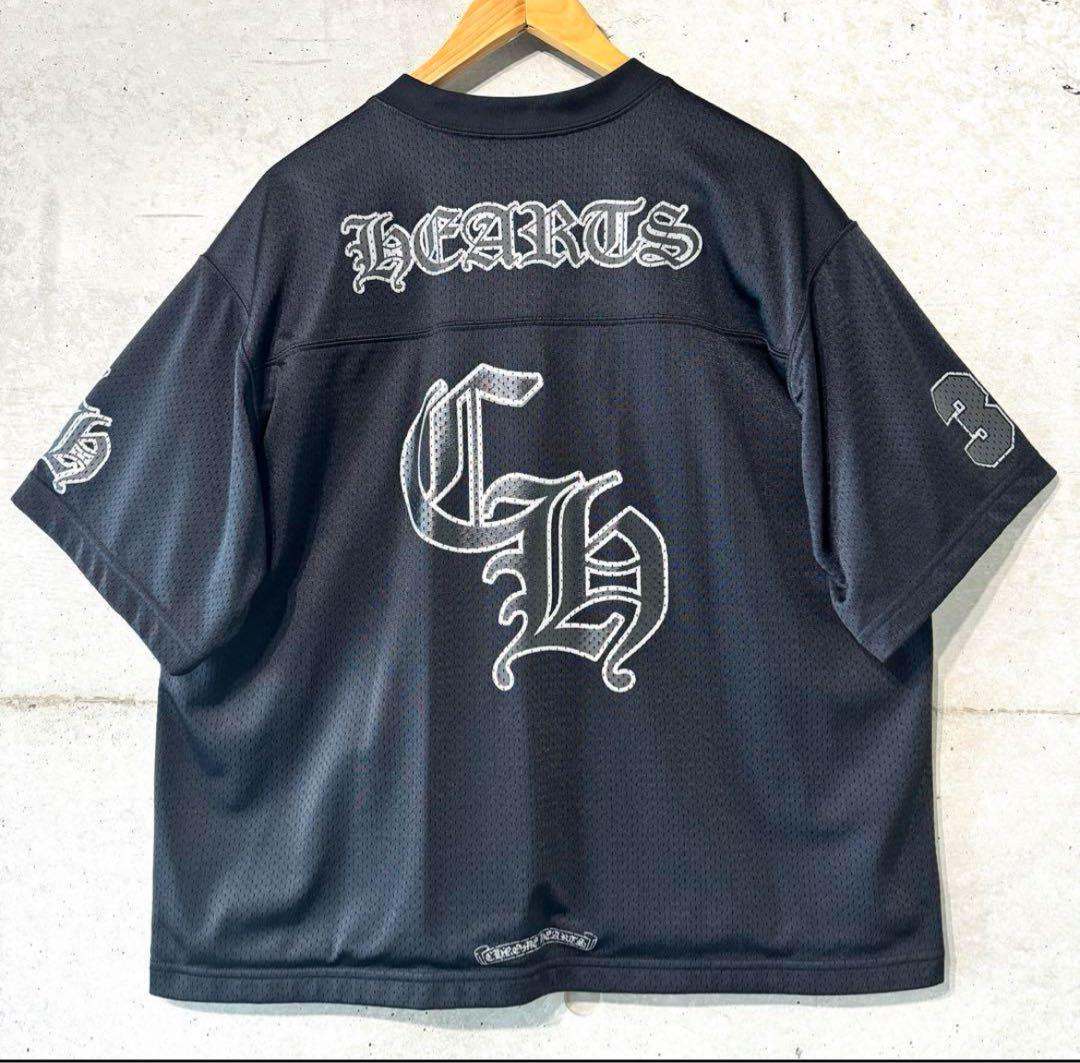 ウェア CHROME HEARTS MESH WARM UP JERSEY TEE
