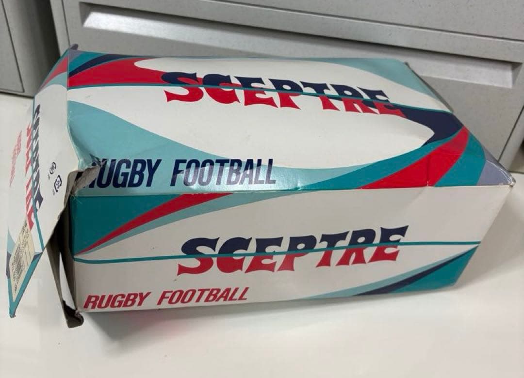 未使用❤︎保管品❤︎レア❤︎SCEPTRE❤︎RUGBY❤︎ラグビーボール❤︎ブラウン