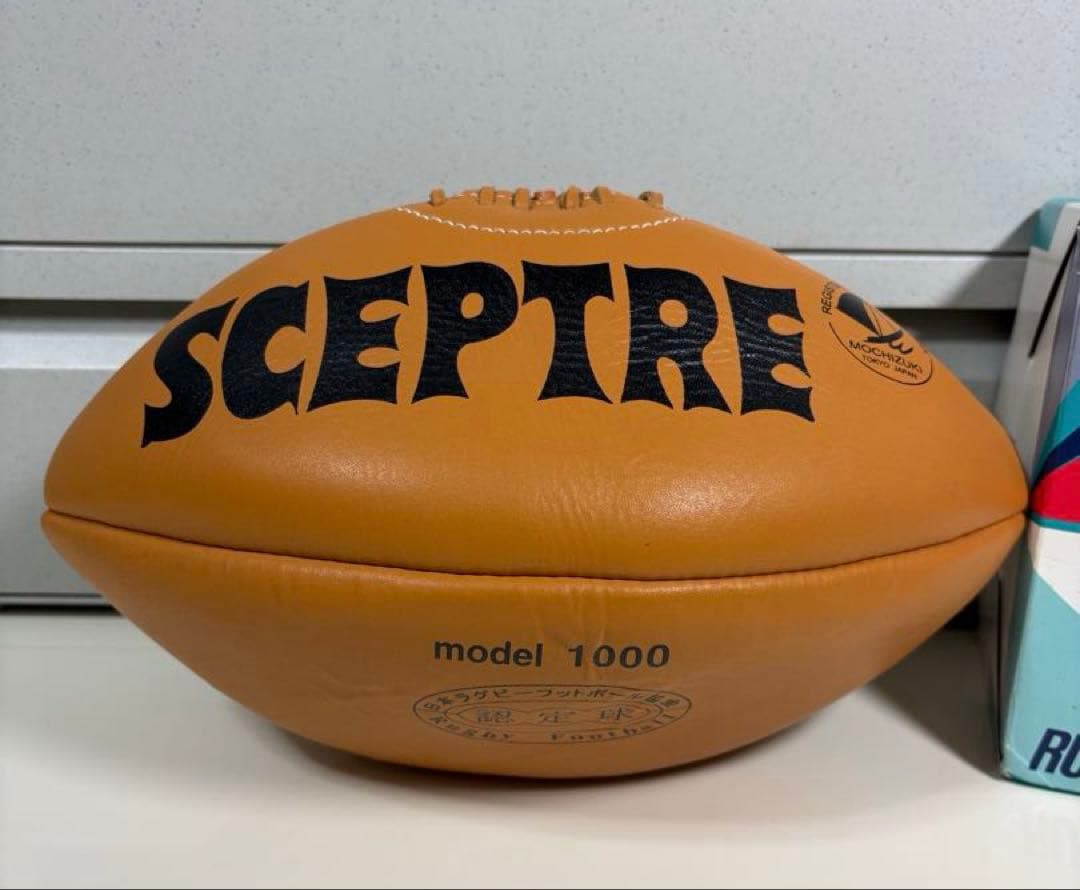 未使用❤︎保管品❤︎レア❤︎SCEPTRE❤︎RUGBY❤︎ラグビーボール❤︎ブラウン