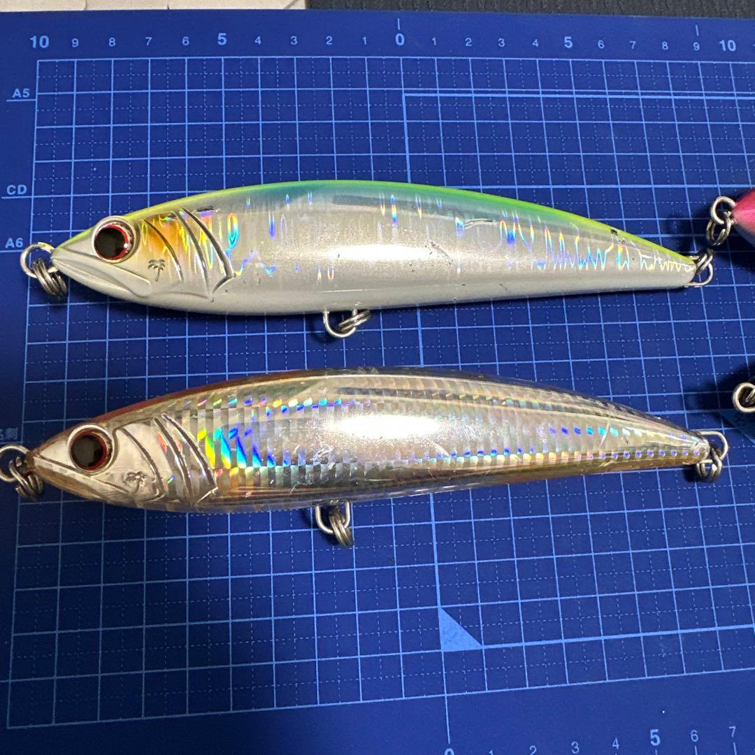 ジャンプライズ　ララペン165f パームス　ラッシュダイブ160f 4本セット
