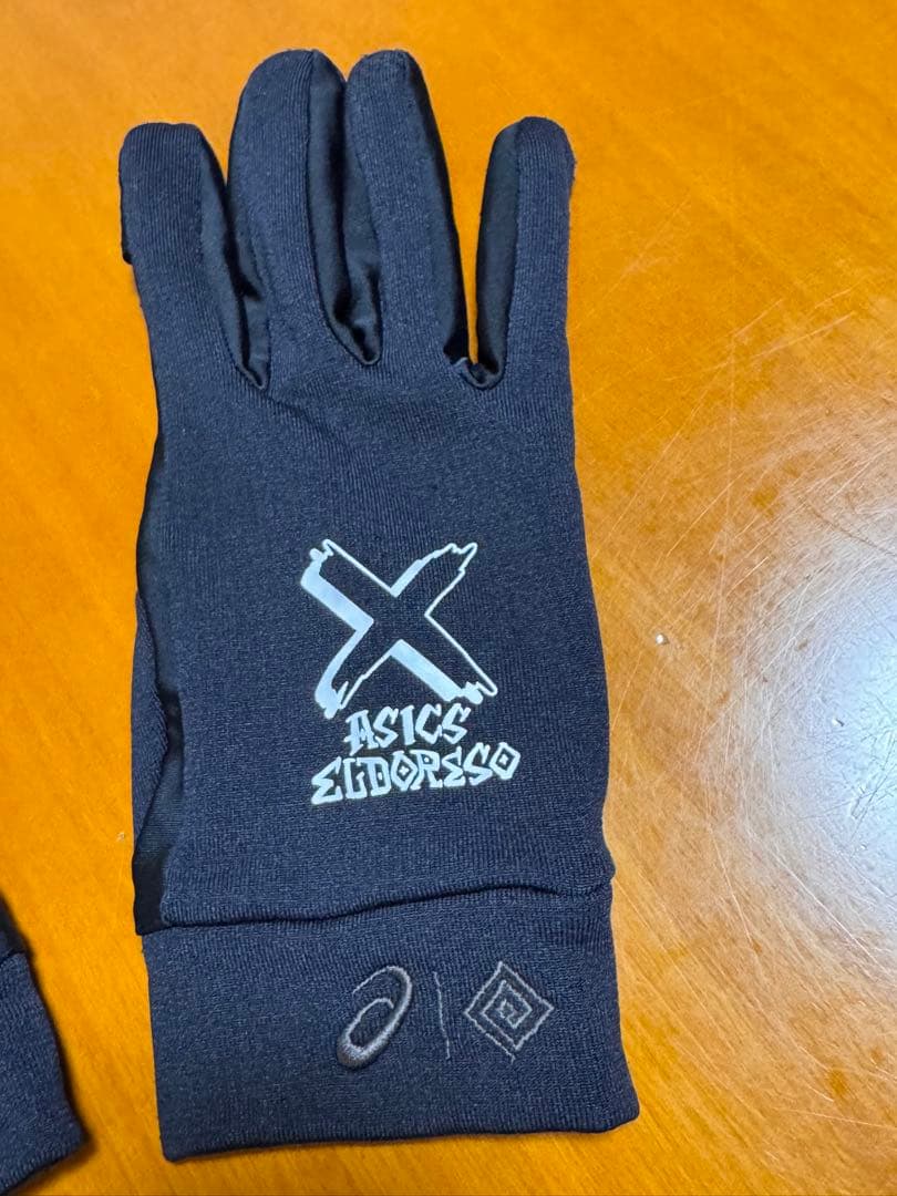 ELDORESO エルドレッソ ランニンググローブ コラボ アシックス