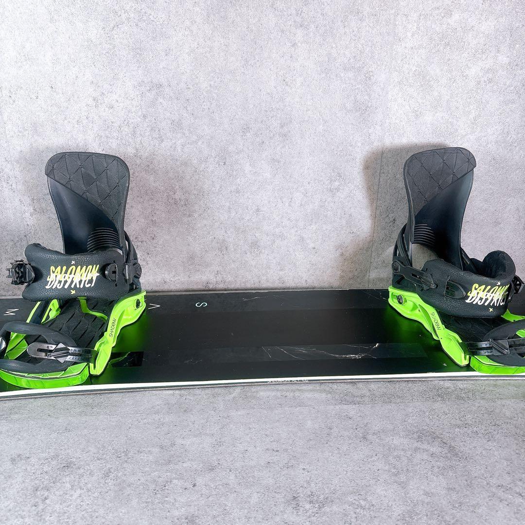 【SALOMON2点セット】メンズスノーボード サロモン 156センチ×バイン